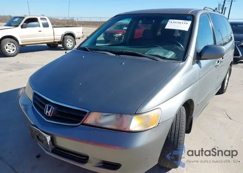 2002 Honda Odyssey Ex from USA, damaged, VIN 2HKRL18662H533439